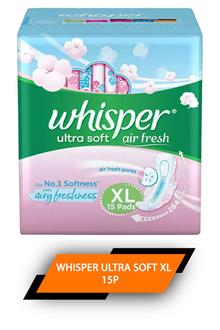 Whisper Ultra Soft Xl 15p